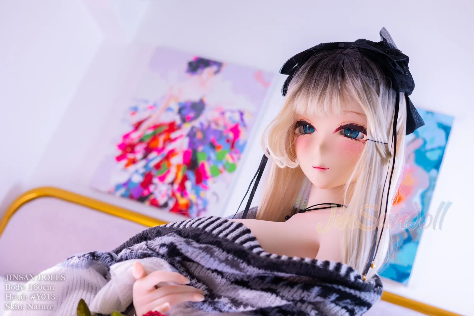 5FT3/160CM H CUP TPE ANIME PVC HEAD HENTAI SEX DOLL - SYLVIA view 5
