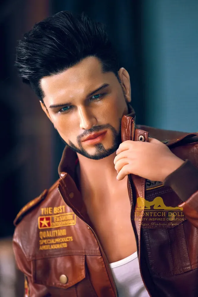 5FT3/162CM SILICONE HEAD&TPE BODY MALE SEX DOLL M1 - WILLIAM view 5