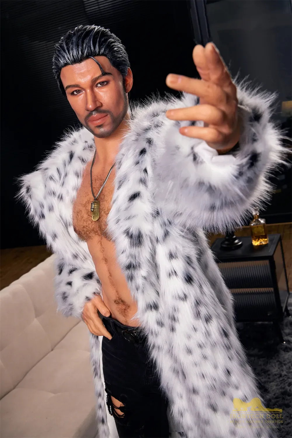 5FT6/170CM SILICONE MALE TYCOON SEX DOLL M7 - KEN TANNED view 8