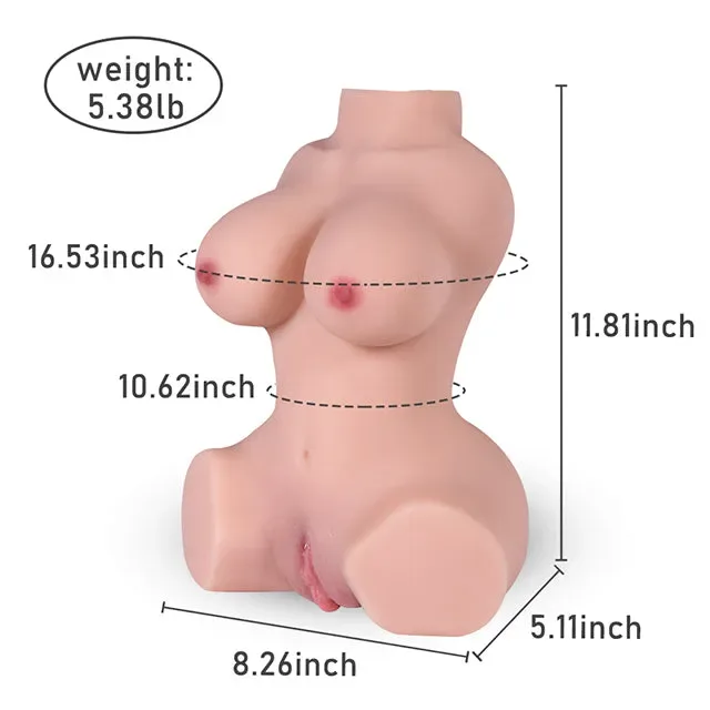 MERIDA - 5.38LB MINI SEX DOLL TORSO view 2