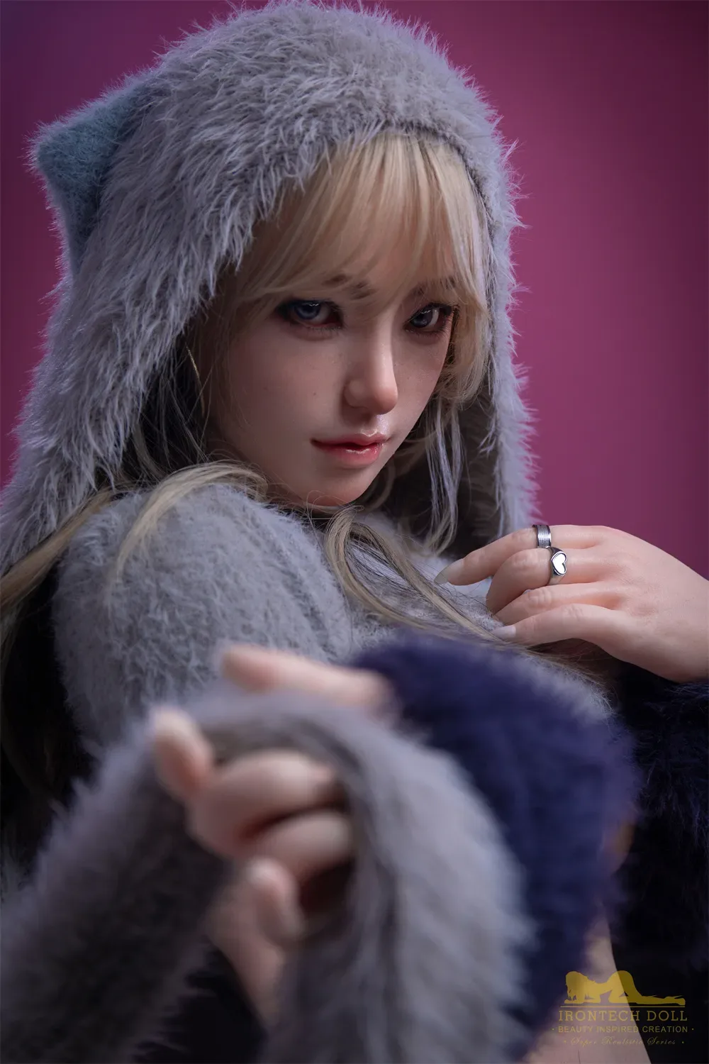 5FT38/164CM C CUP SILICONE FURRY SEX DOLL S14 – MIKU view 8