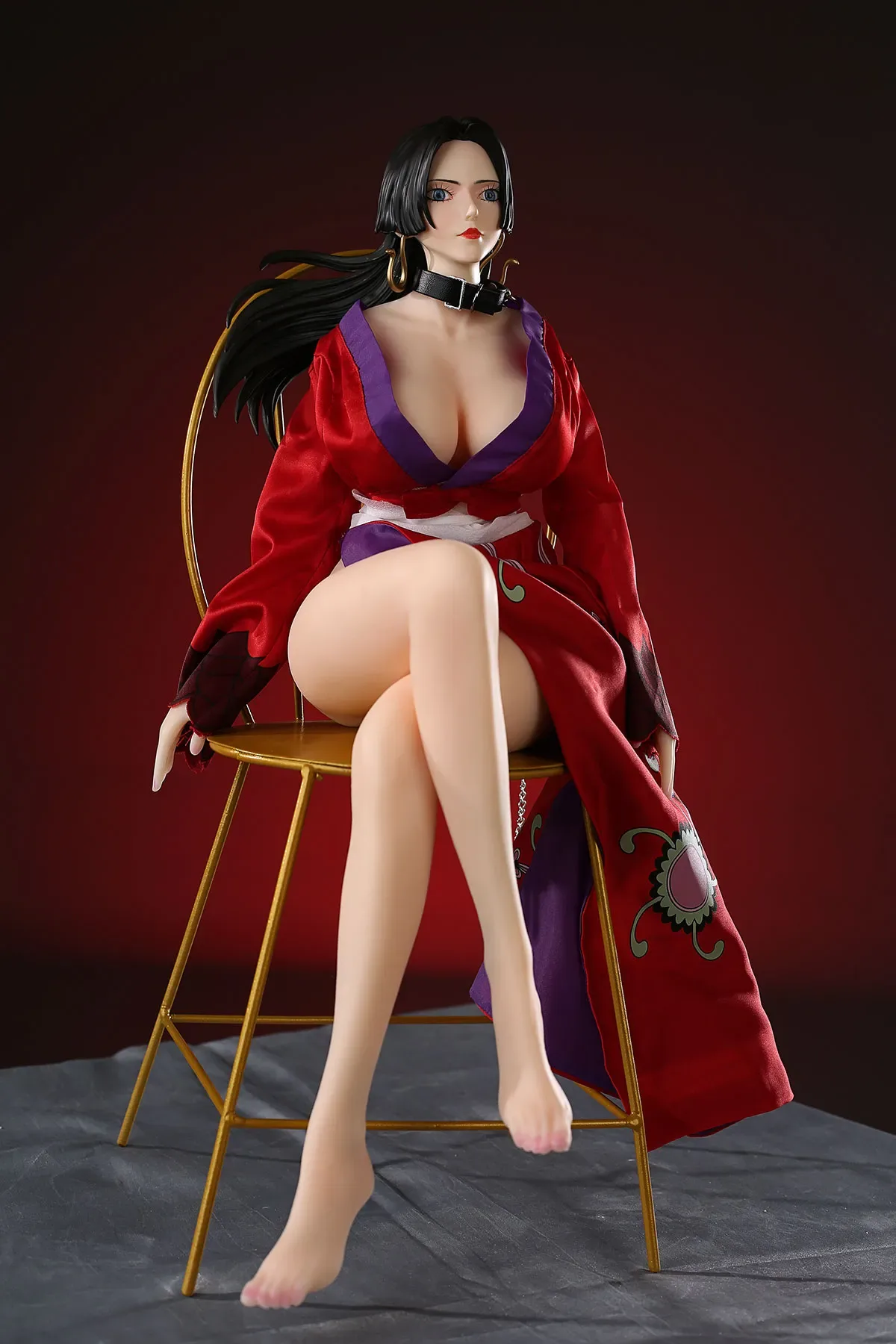 BOA HANCOCK - SILICONE ANIME SMALL SEX DOLL view 4