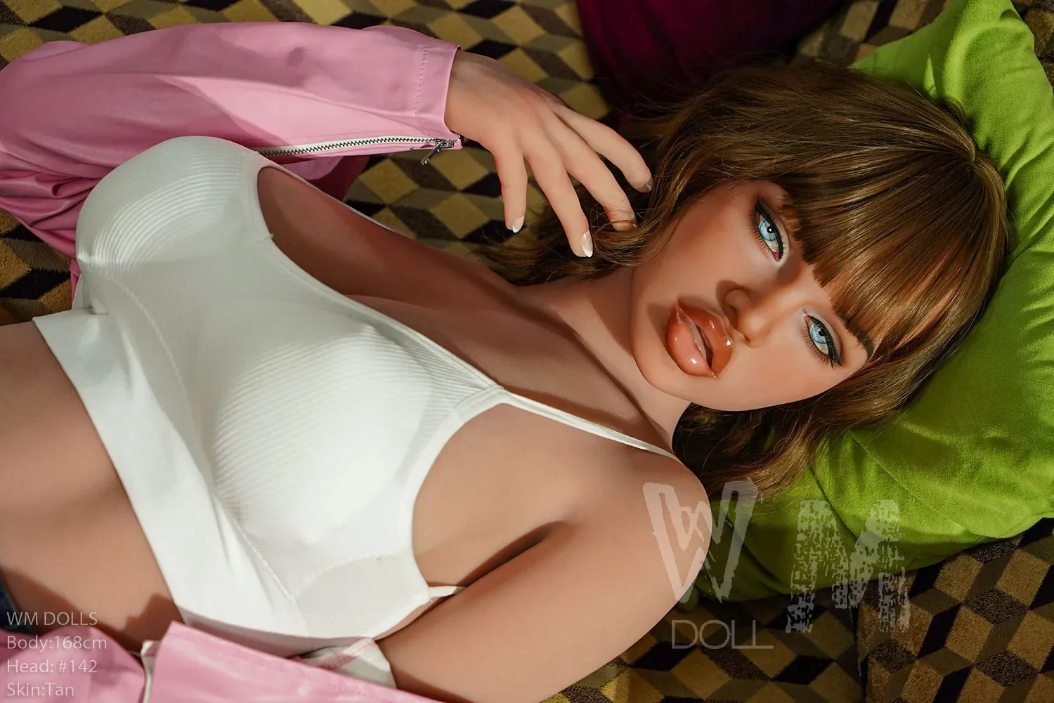 5FT5/168CM E CUP TPE TAN SKIN BIG LIPS SEX DOLL – ETHEL view 4