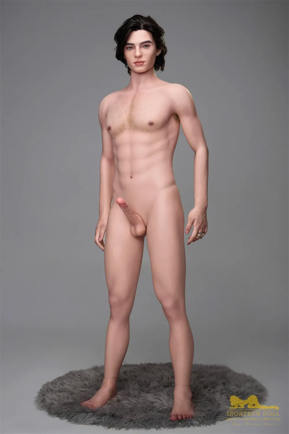 5FT6/170CM SILICONE MALE PHOTOGRAPHER SEX DOLL M9 - LUCAS view 6