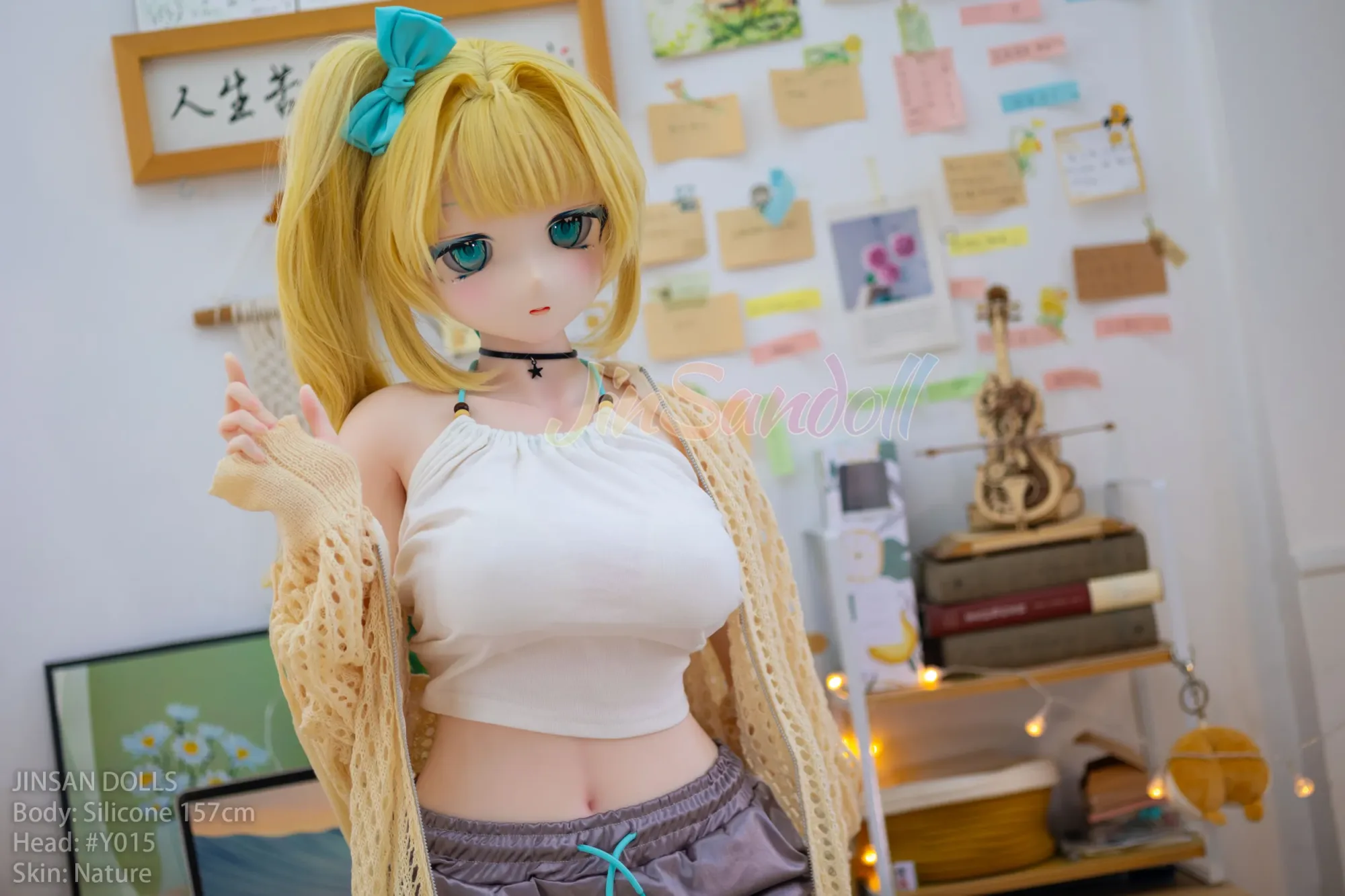 5FT2/157CM B CUP PVC HEAD SILICONE SEX DOLL - JENNIE view 6