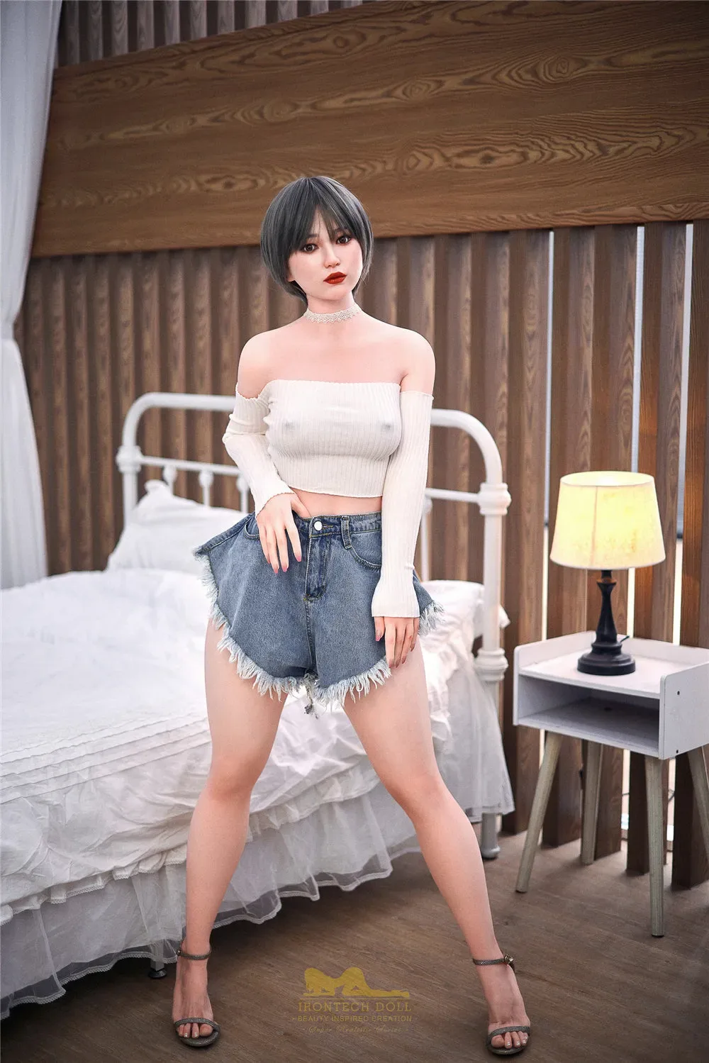 4FT98/152CM B CUP SILICONE SEX DOLL S10 - KIMBERLY view 3