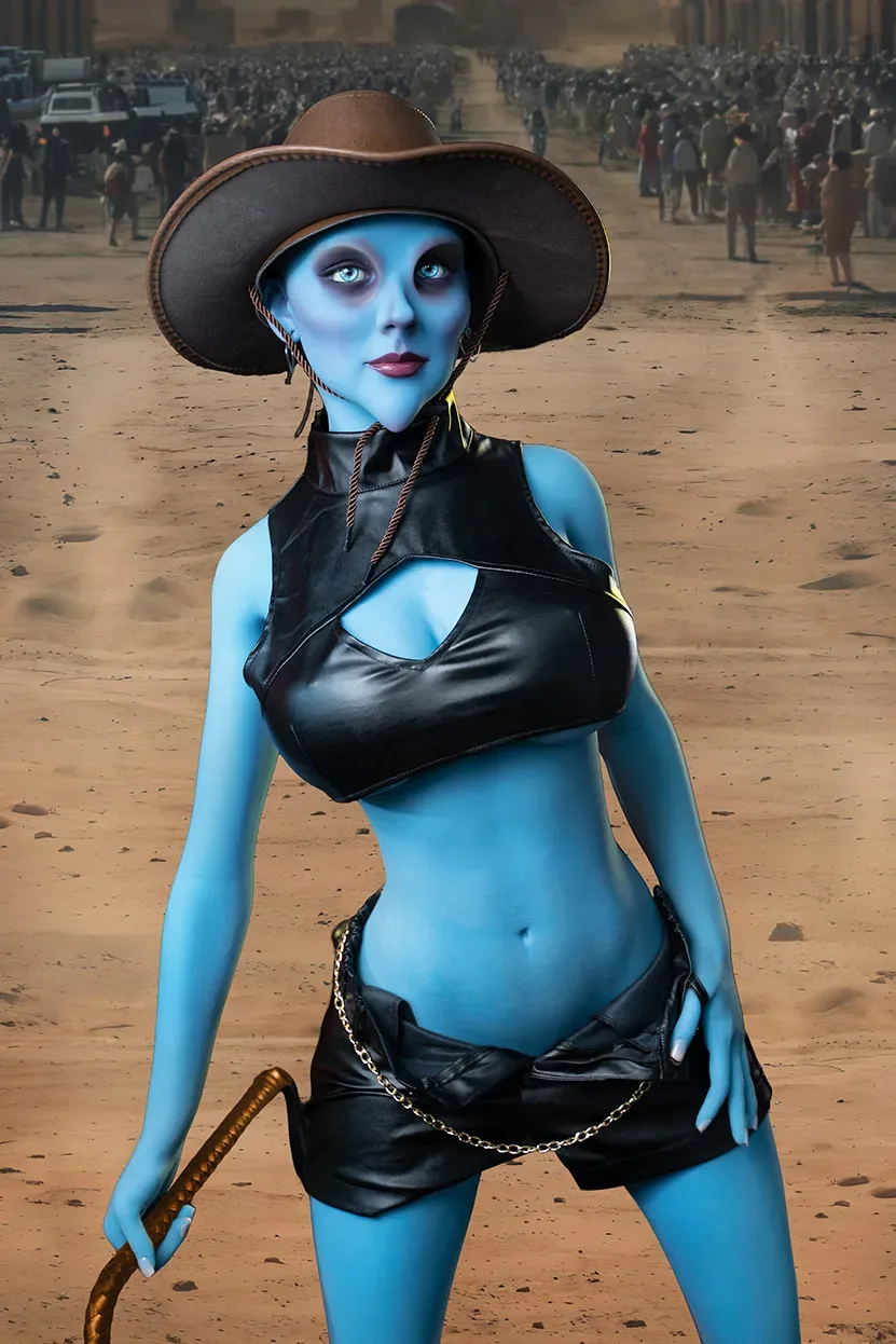 5FT6/170CM G CUP TPE COWGIRL ALIEN SEX DOLL - GRACIE