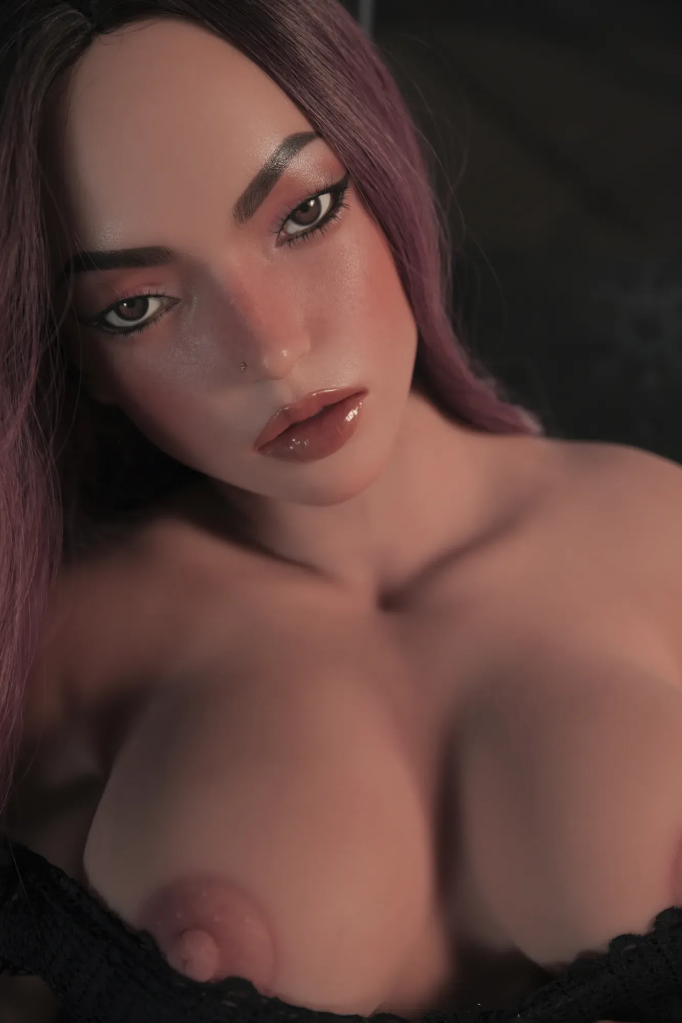 5FT/155CM E CUP SILICONE HEAD&TPE BODY SEX DOLL - GINNY view 2
