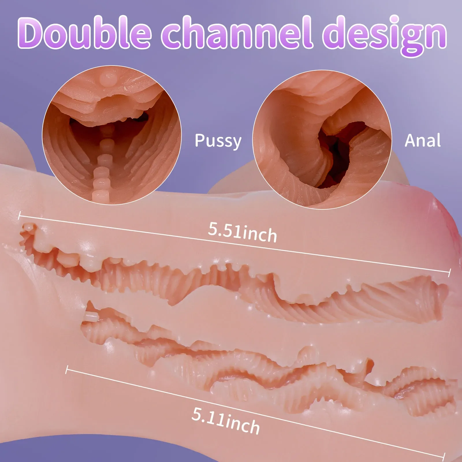 LUCIANA AUTO - 5.9LB VIBRATING TPE SEX DOLL TORSO view 5