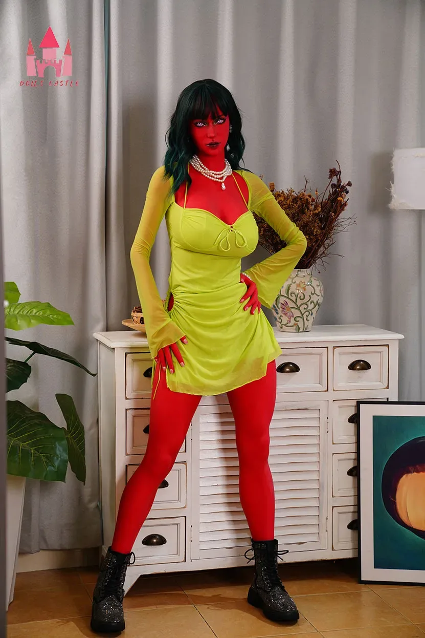 5FT2/160CM F CUP TPE RED SKIN SEX DOLL - LYDIA view 8