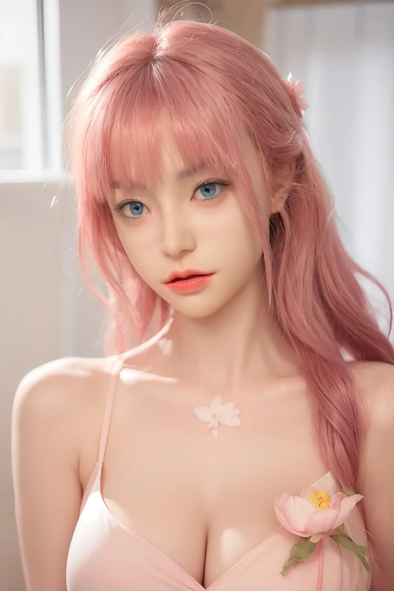 5FT4/164CM F CUP ASIAN SILICONE REALISTIC SEX DOLL M5 - MOIRA view 7