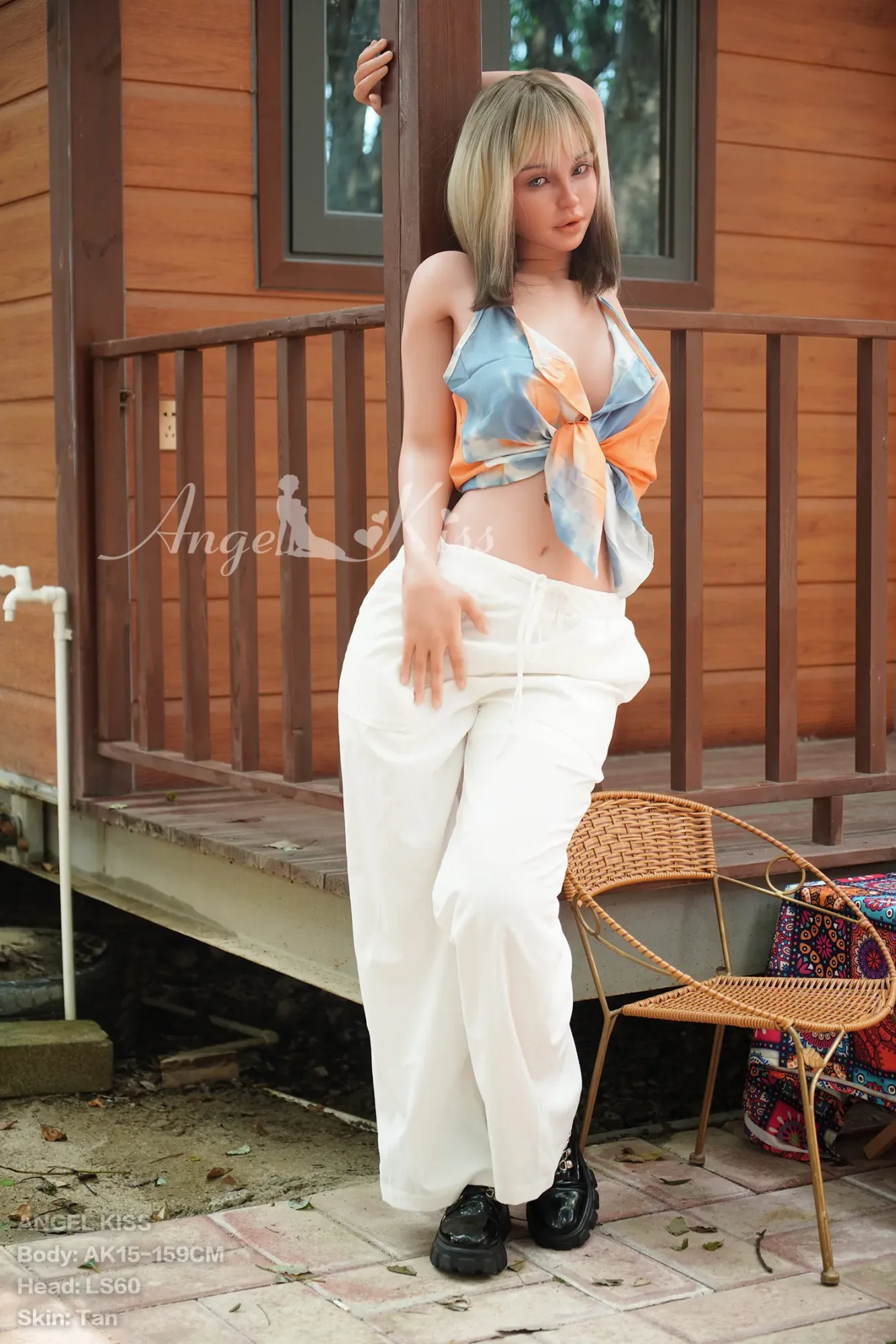 5FT2/159CM F CUP SILICONE ROS SEX DOLL - GRACE view 7