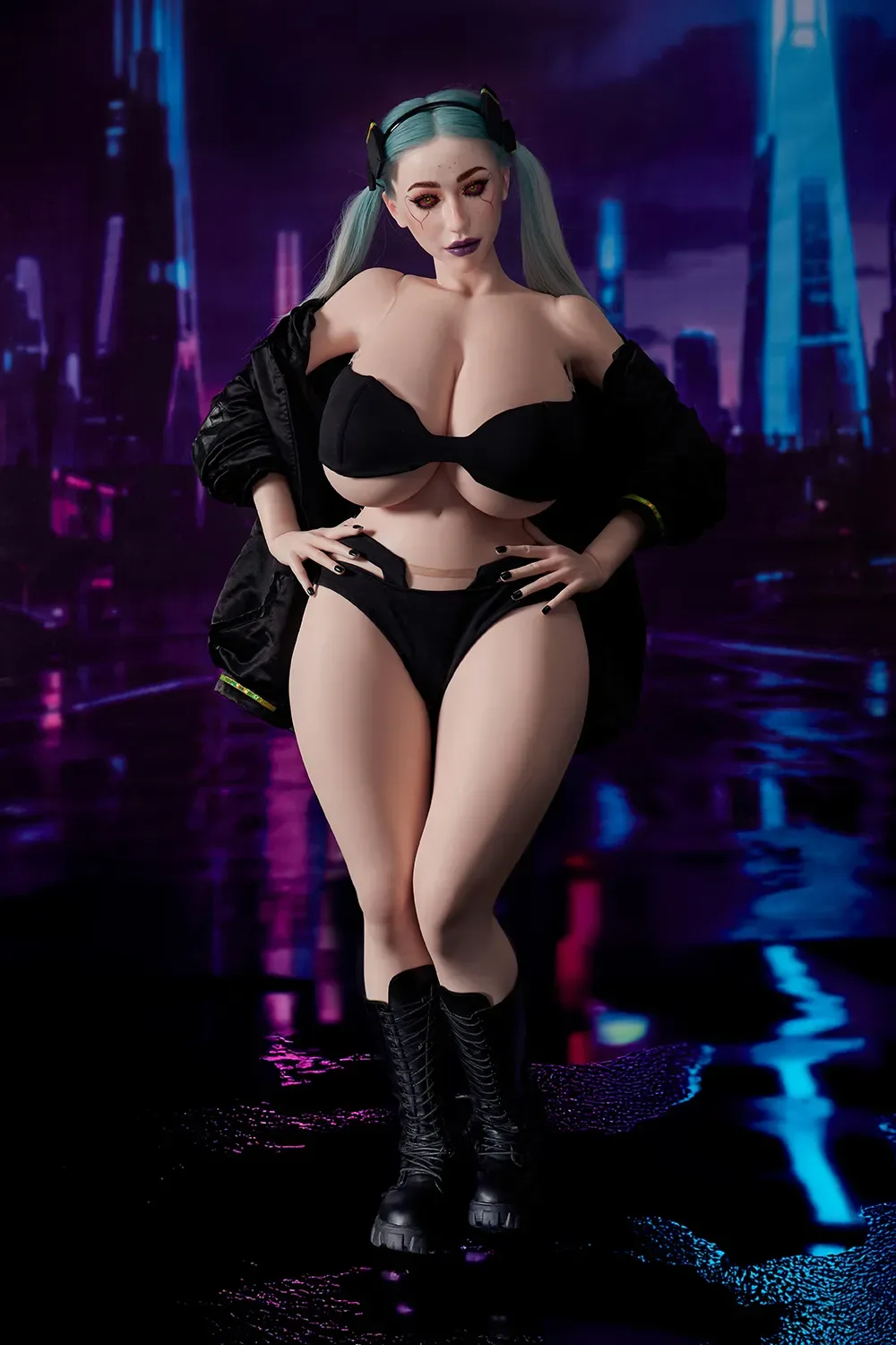 5FT3/161CM L CUP SILICONE HALLOWEEN SERIES SEX DOLL - TASHA