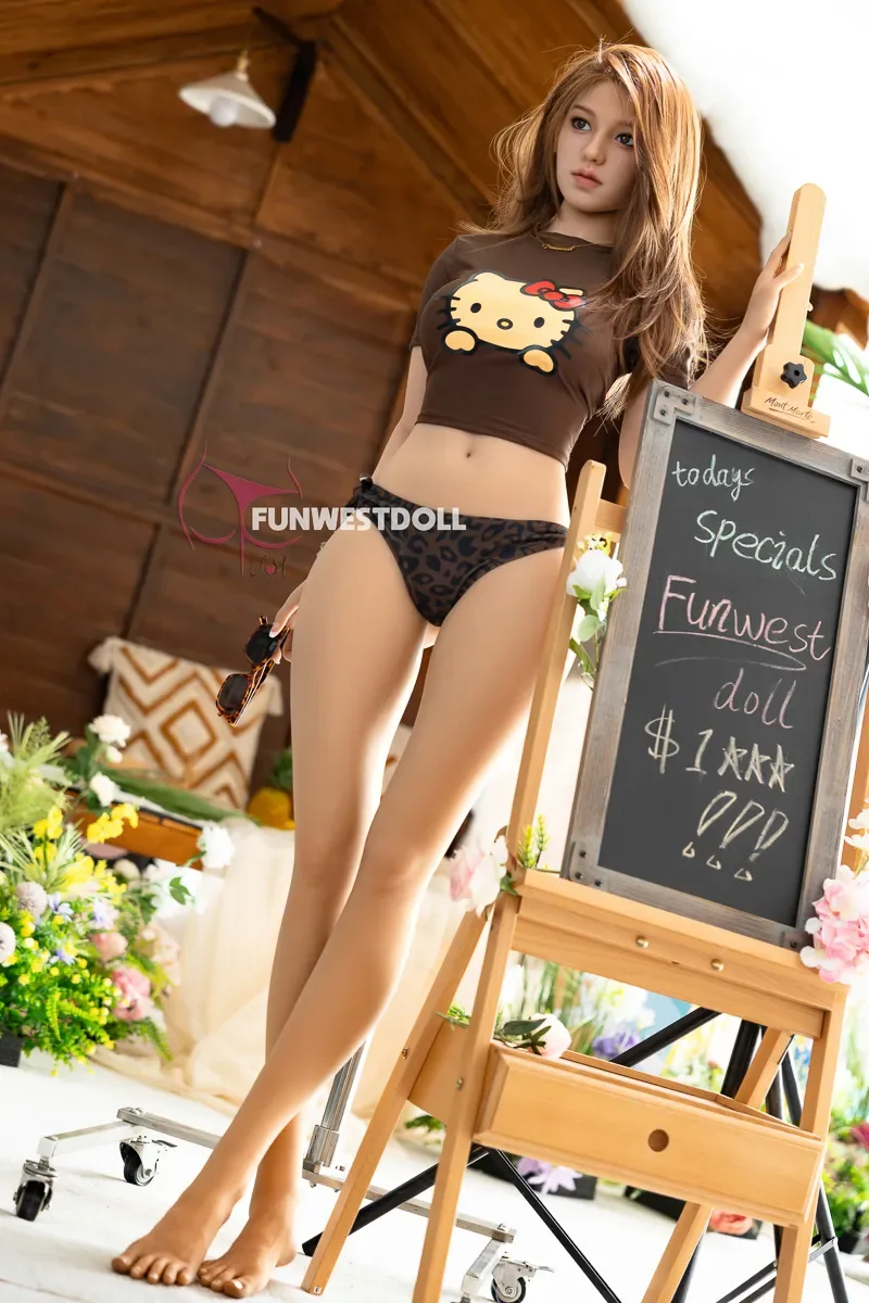5FT2/159CM A CUP TPE SKINNY SEX DOLL - CLARA view 4