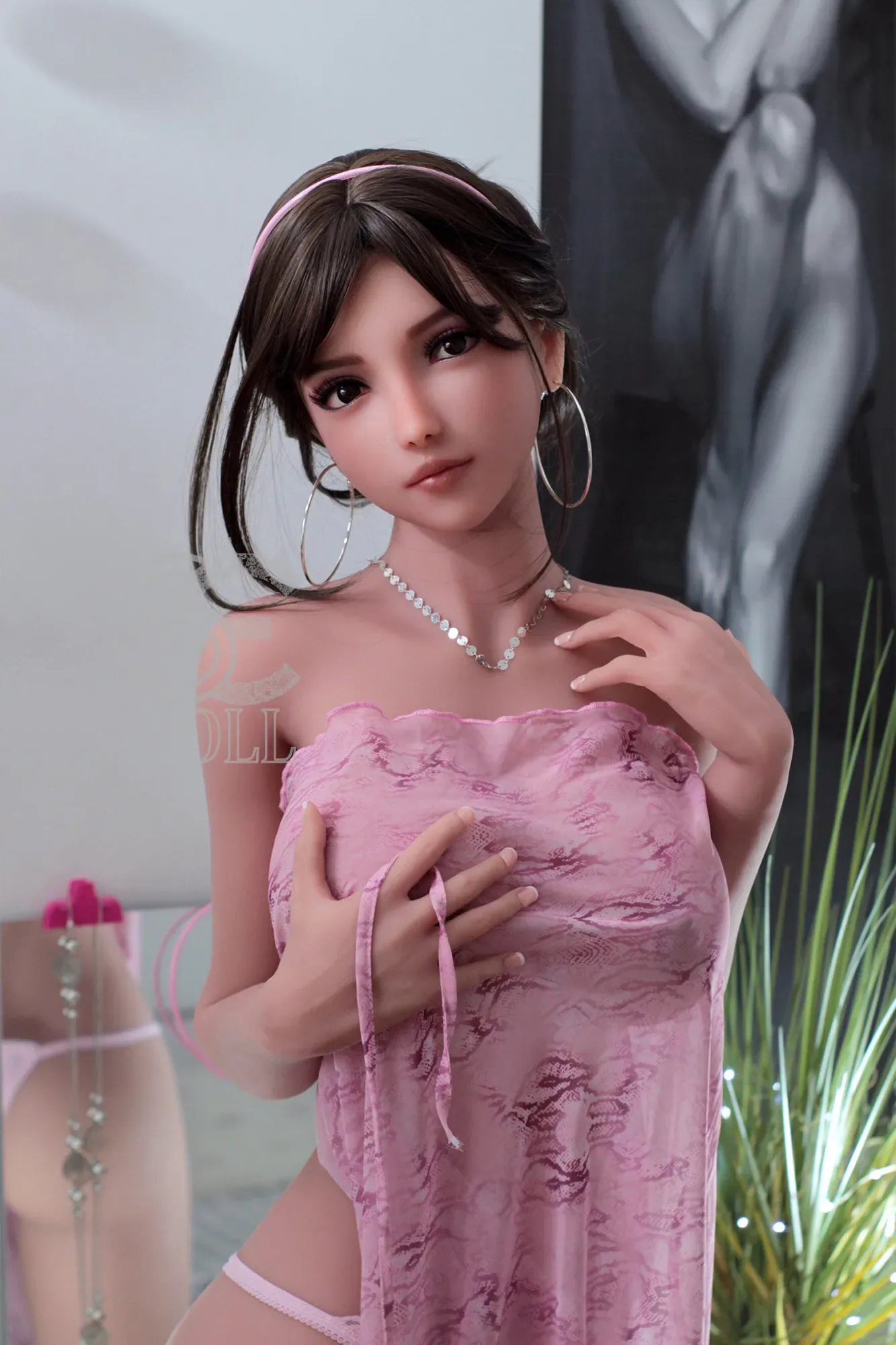 5FT3/161CM F CUP TPE CHINESE SEX DOLL – BIG EARRINGS TRACY.B