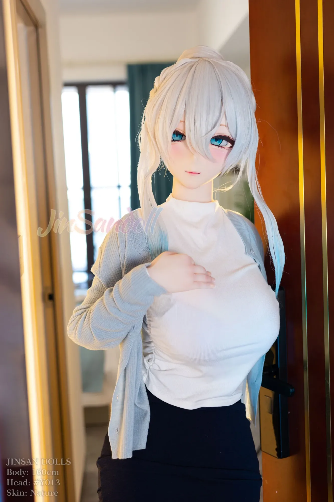 5FT3/160CM H CUP TPE PVC HEAD YUKINO MIFUYU SEX DOLL - ROBIN view 3