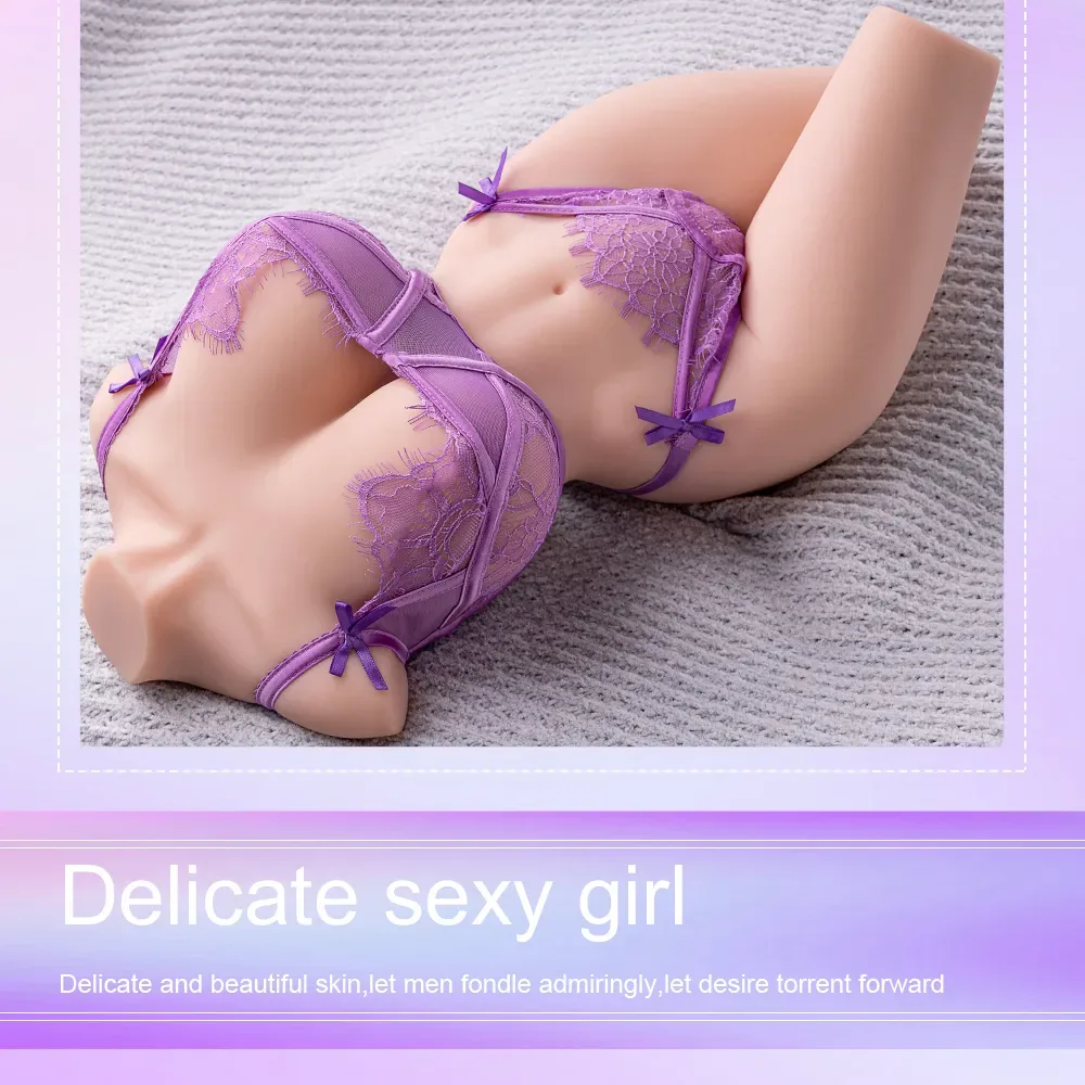 Rachel  - 15.4LB Mini Curvy Sex Doll Torso view 7