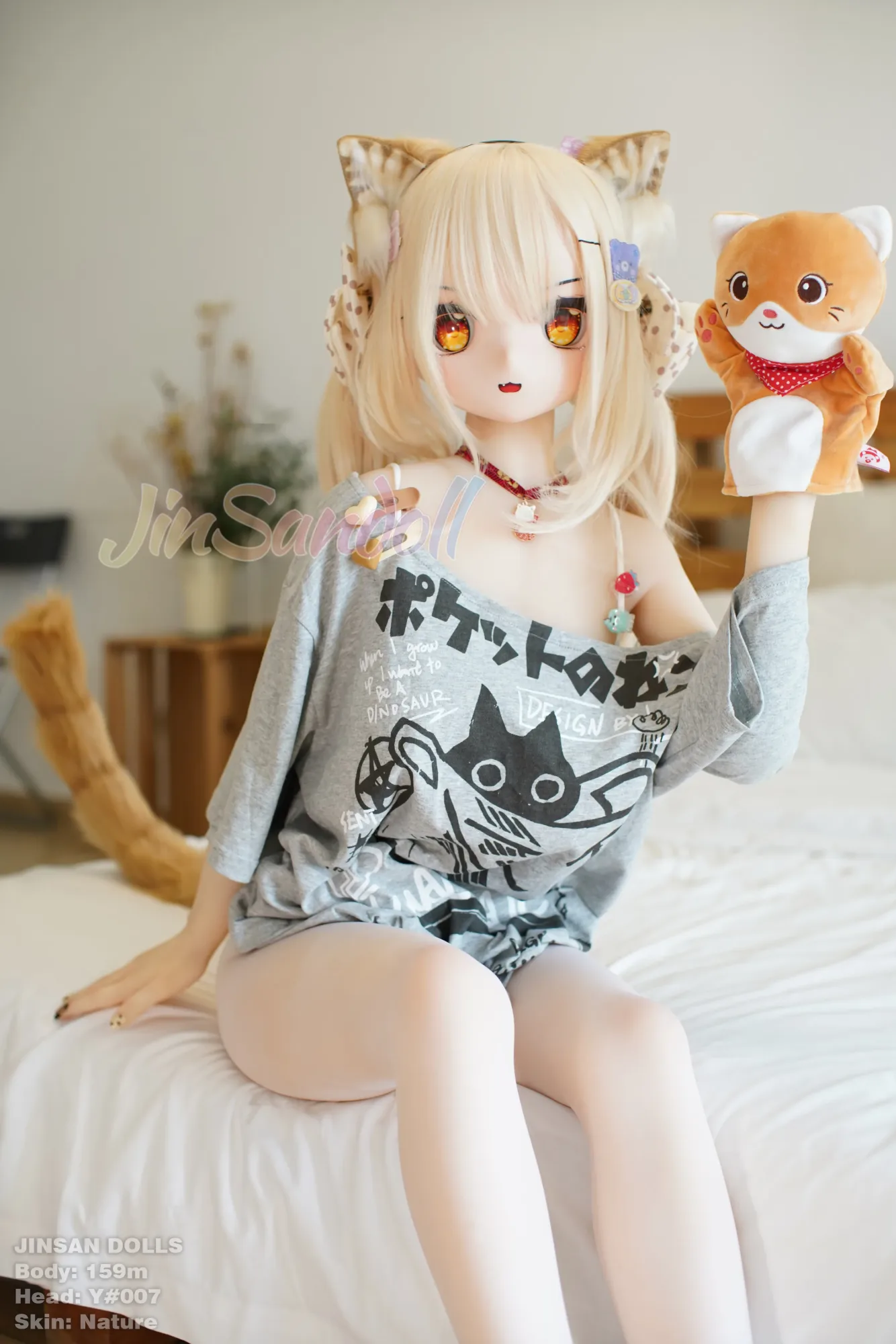 5FT3/159CM B CUP PVC HEAD CUTE ANIME TPE SEX DOLL - AYANO